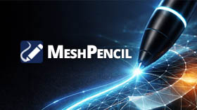 Stylized lines drawn on a Maya character with MeshPencil