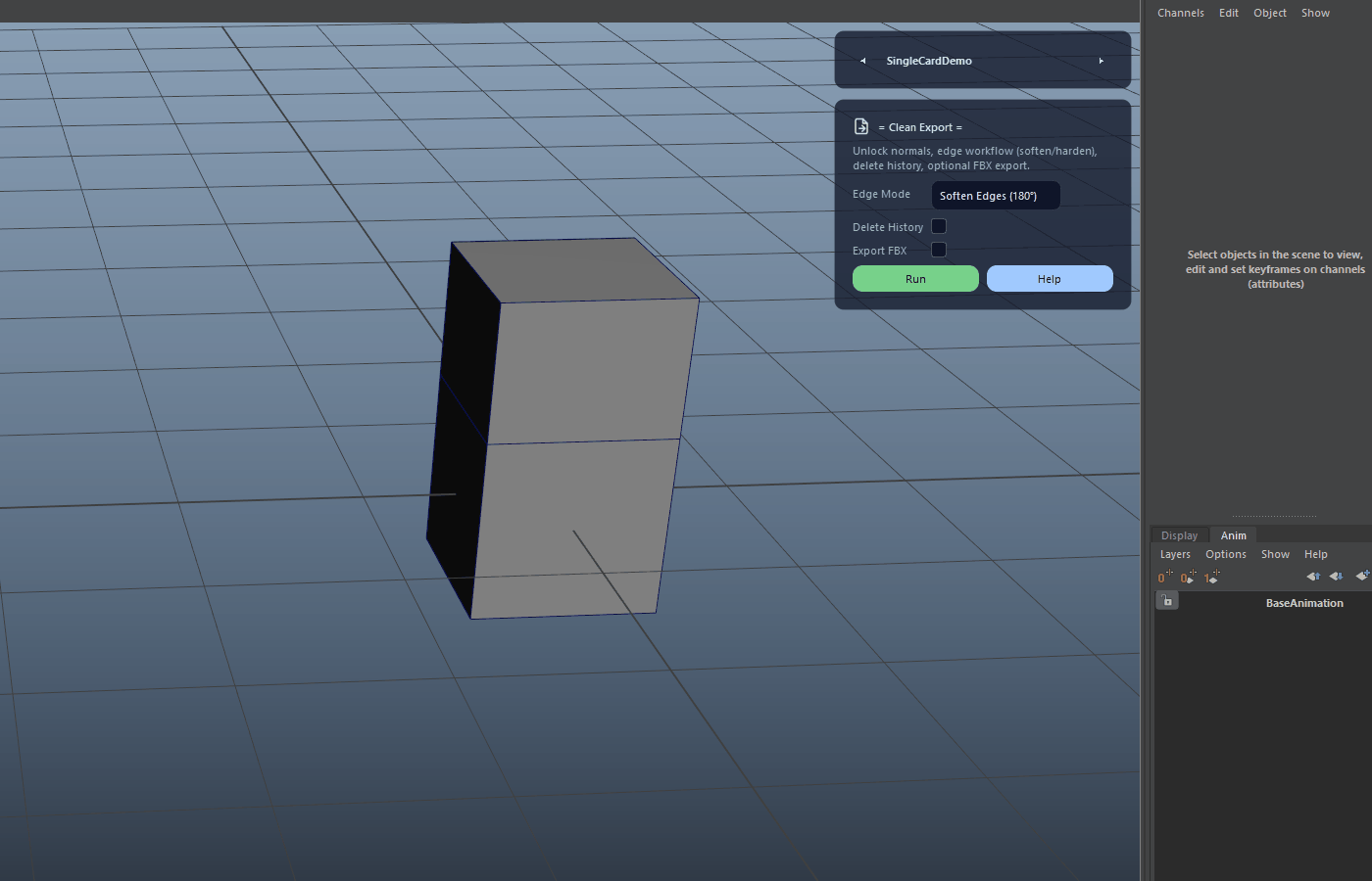 Clean Export documentation preview