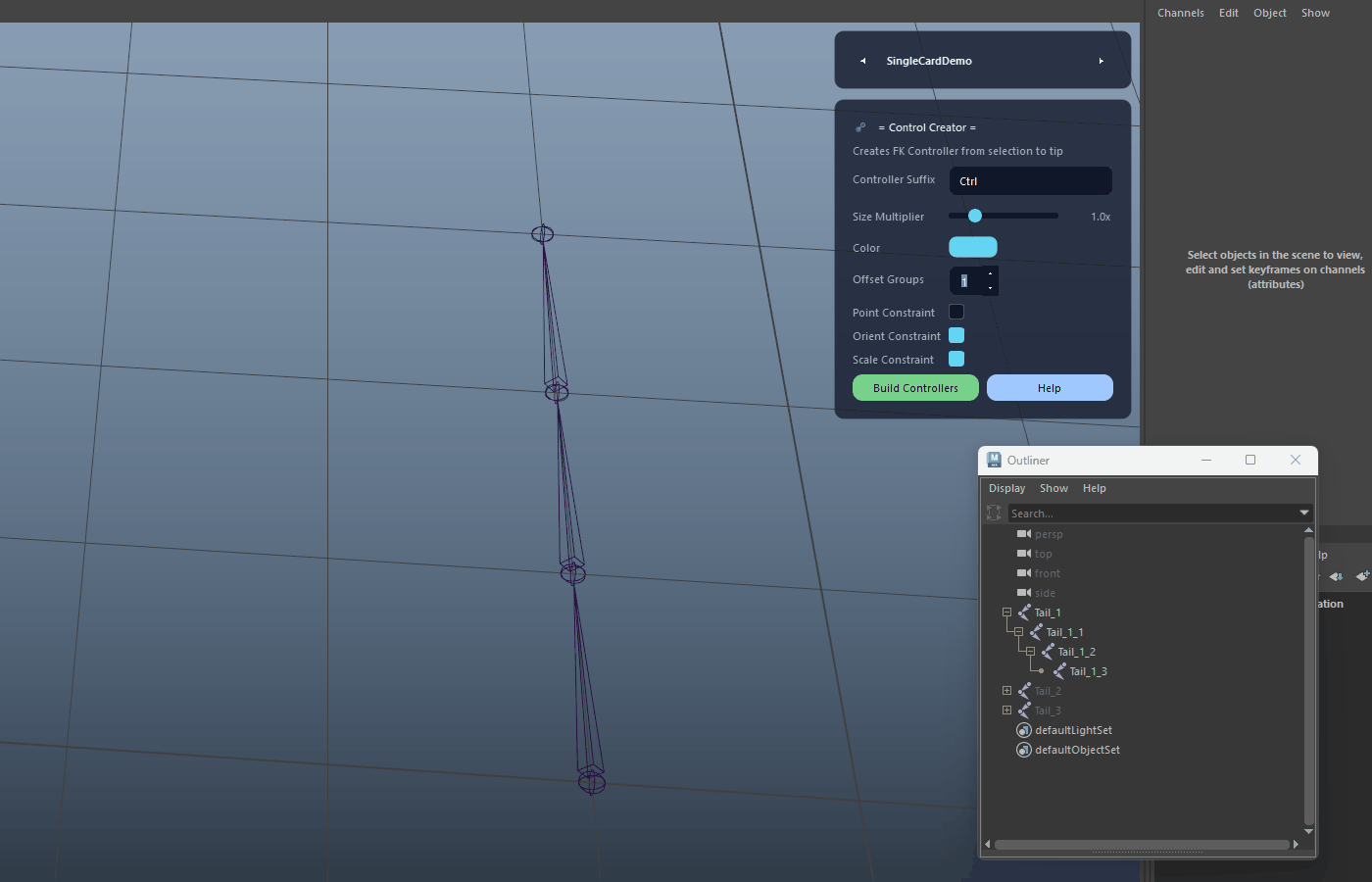 Configurable Offset Groups demo