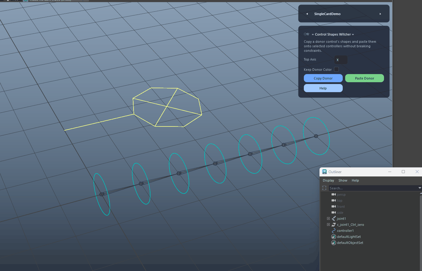 Control Shape Switcher documentation preview