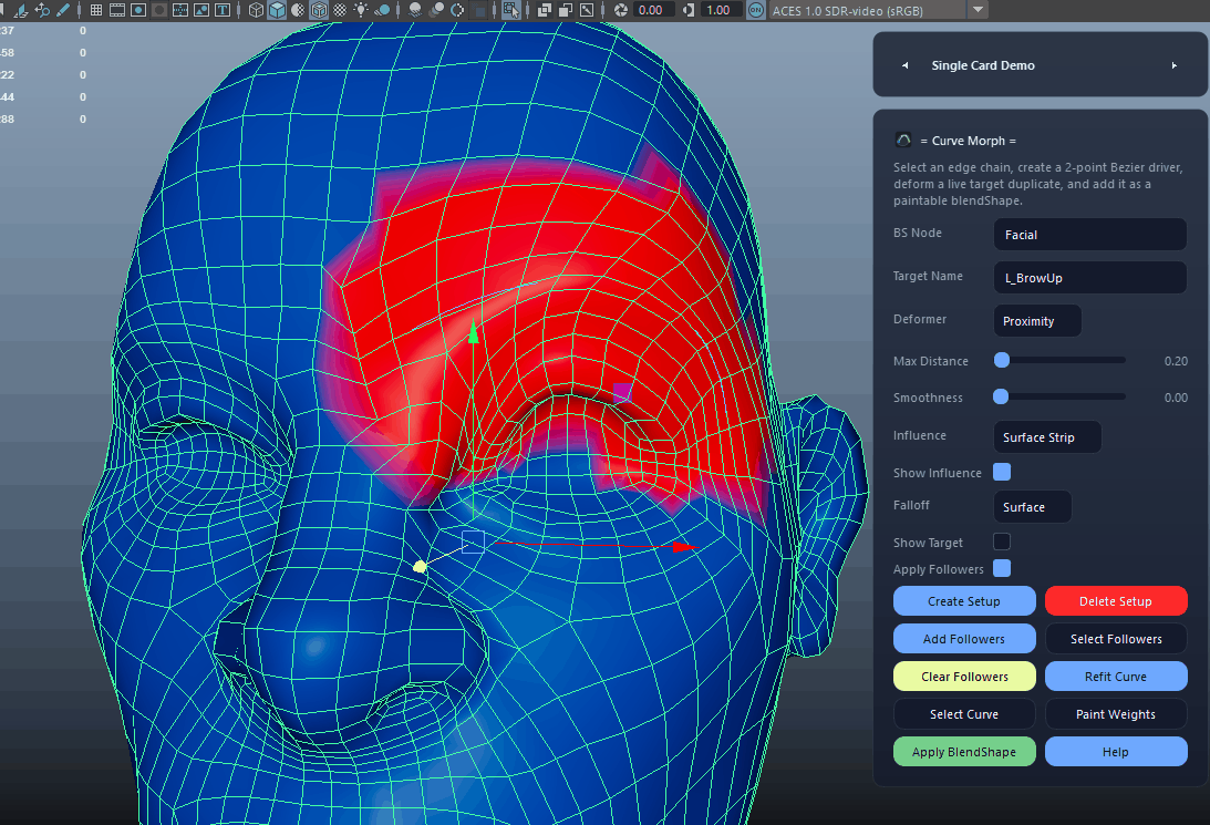 Max Distance and Smoothness demo