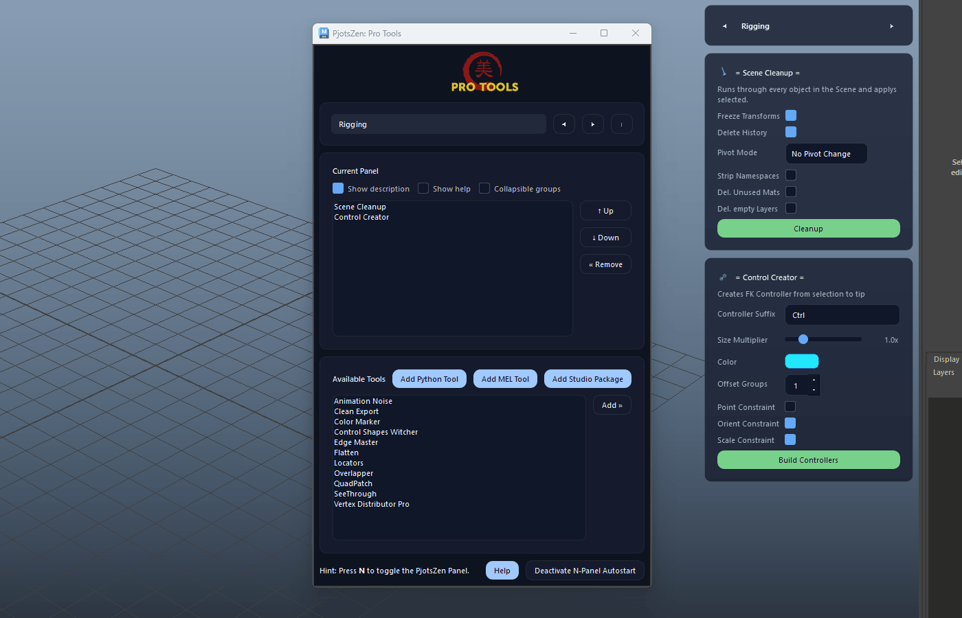 Available Tools – Add » demo