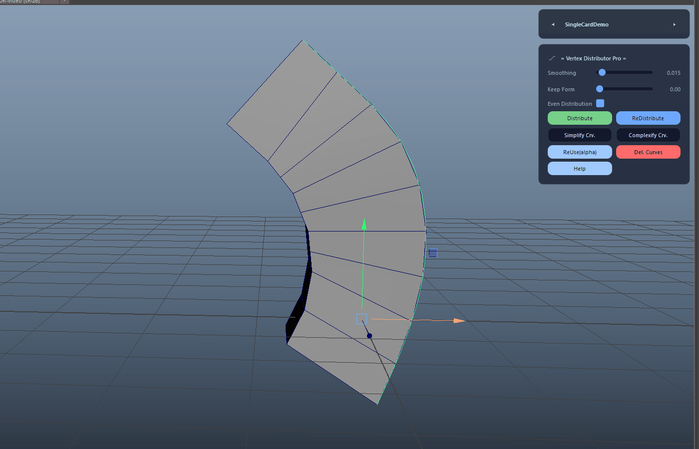 Complexify Curve demo
