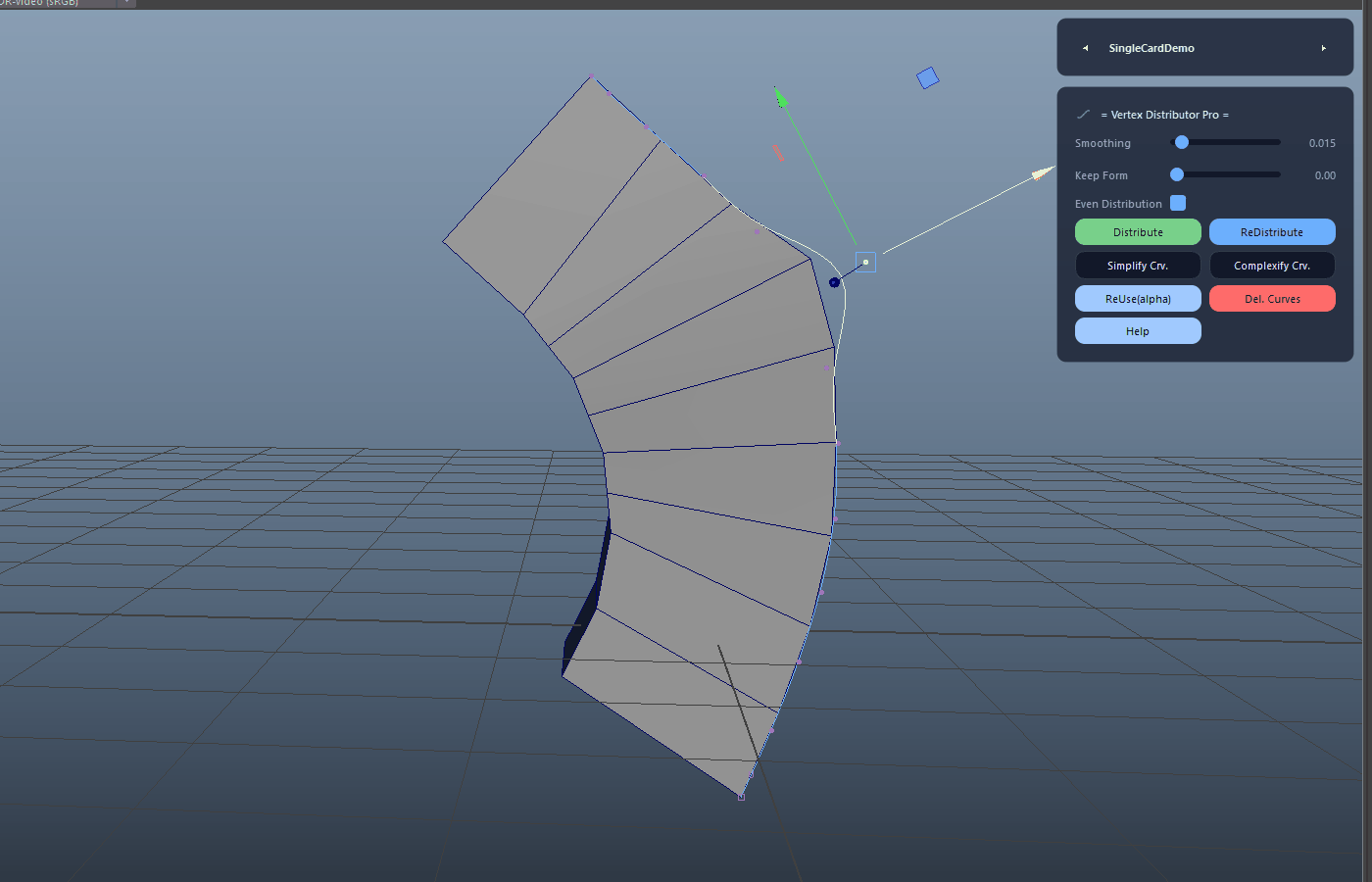 ReUse Curve (Alpha) demo