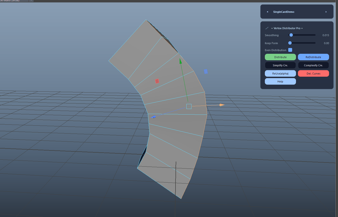 Simplify Curve demo
