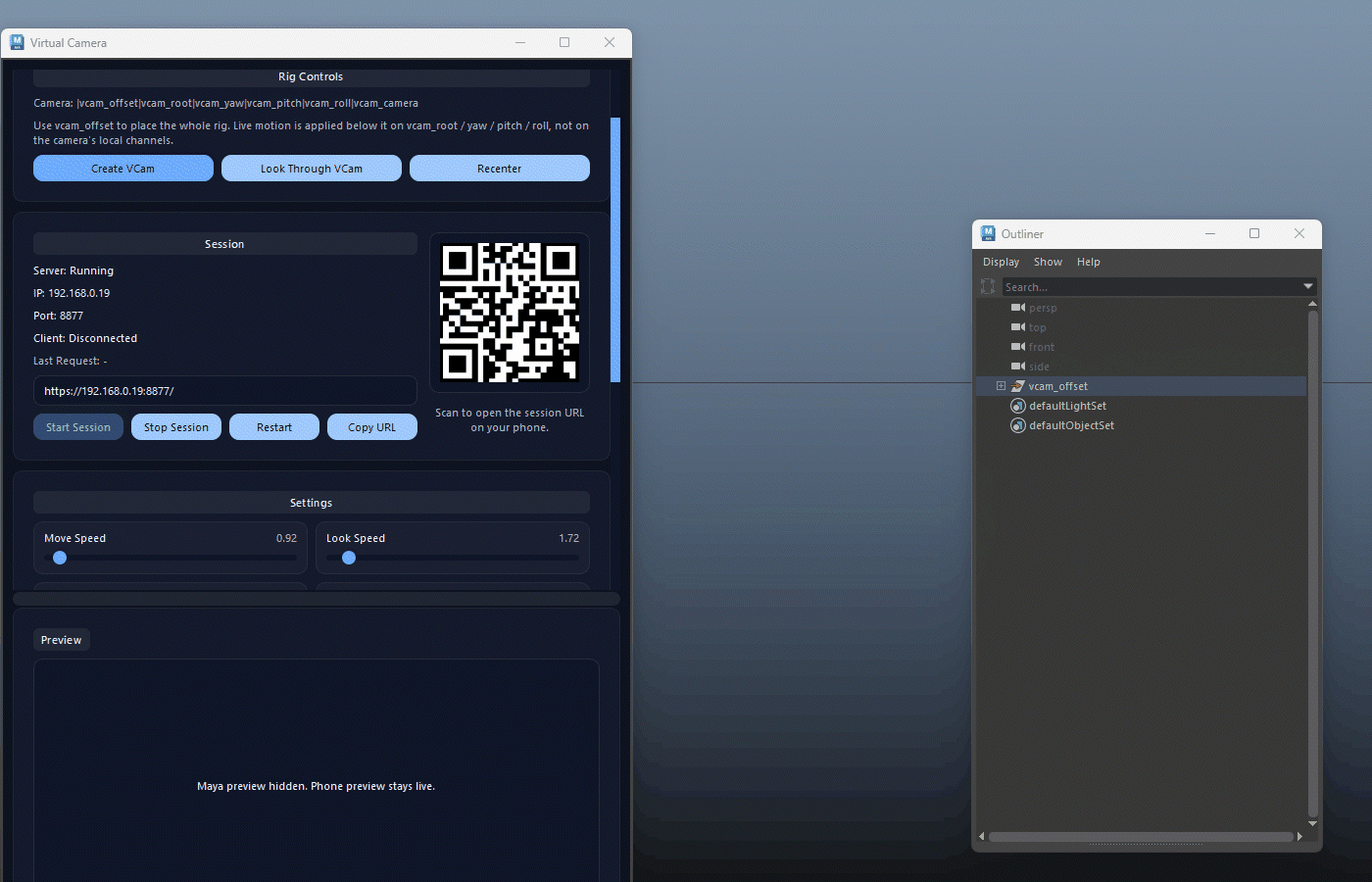 Connect Faster With QR demo