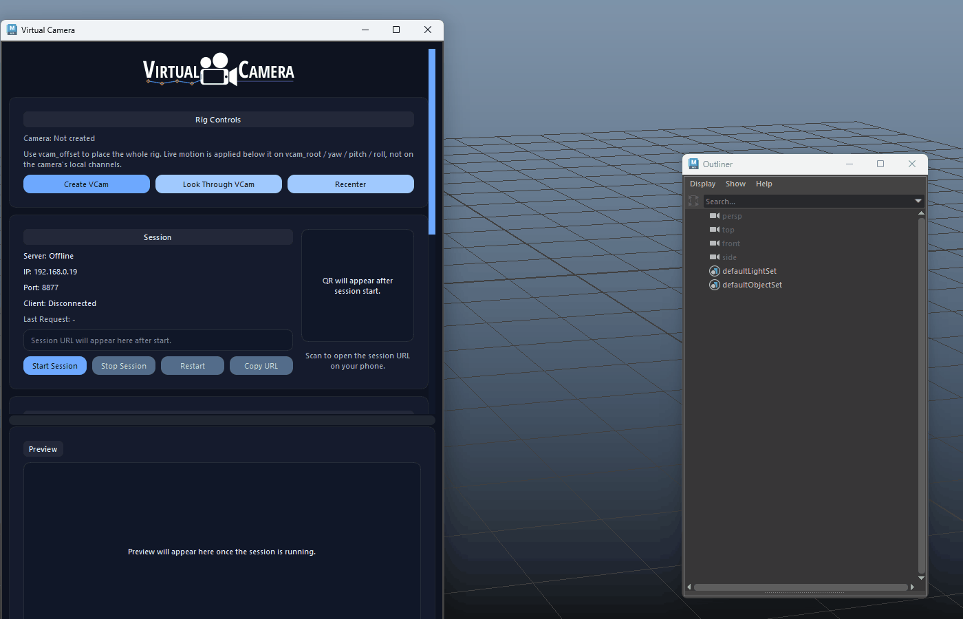Create A Dedicated Virtual Camera Rig demo
