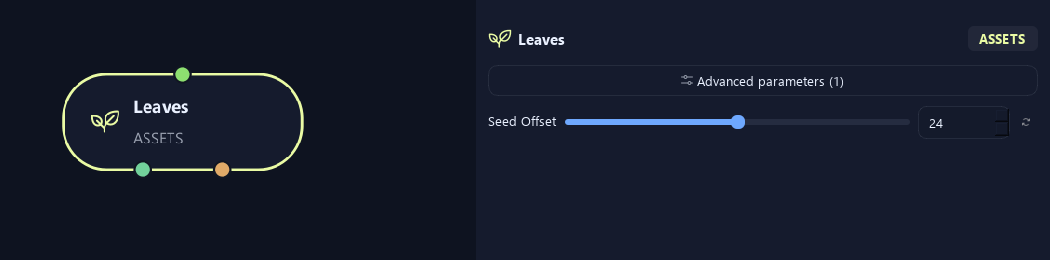 Leaves node with its advanced settings in ZenGrove