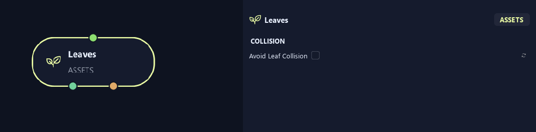 Leaves node with its collision settings in ZenGrove