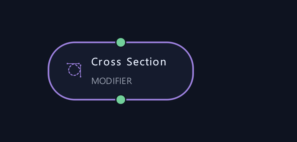 Cross Section graph node